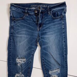 American Eagle Next Level Stretch Jegging — Women’s Size 8 (Dark Wash)